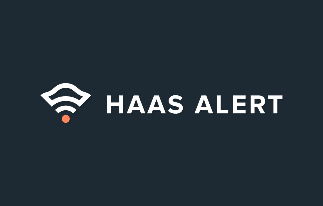 HAAS Alert - Fundraise